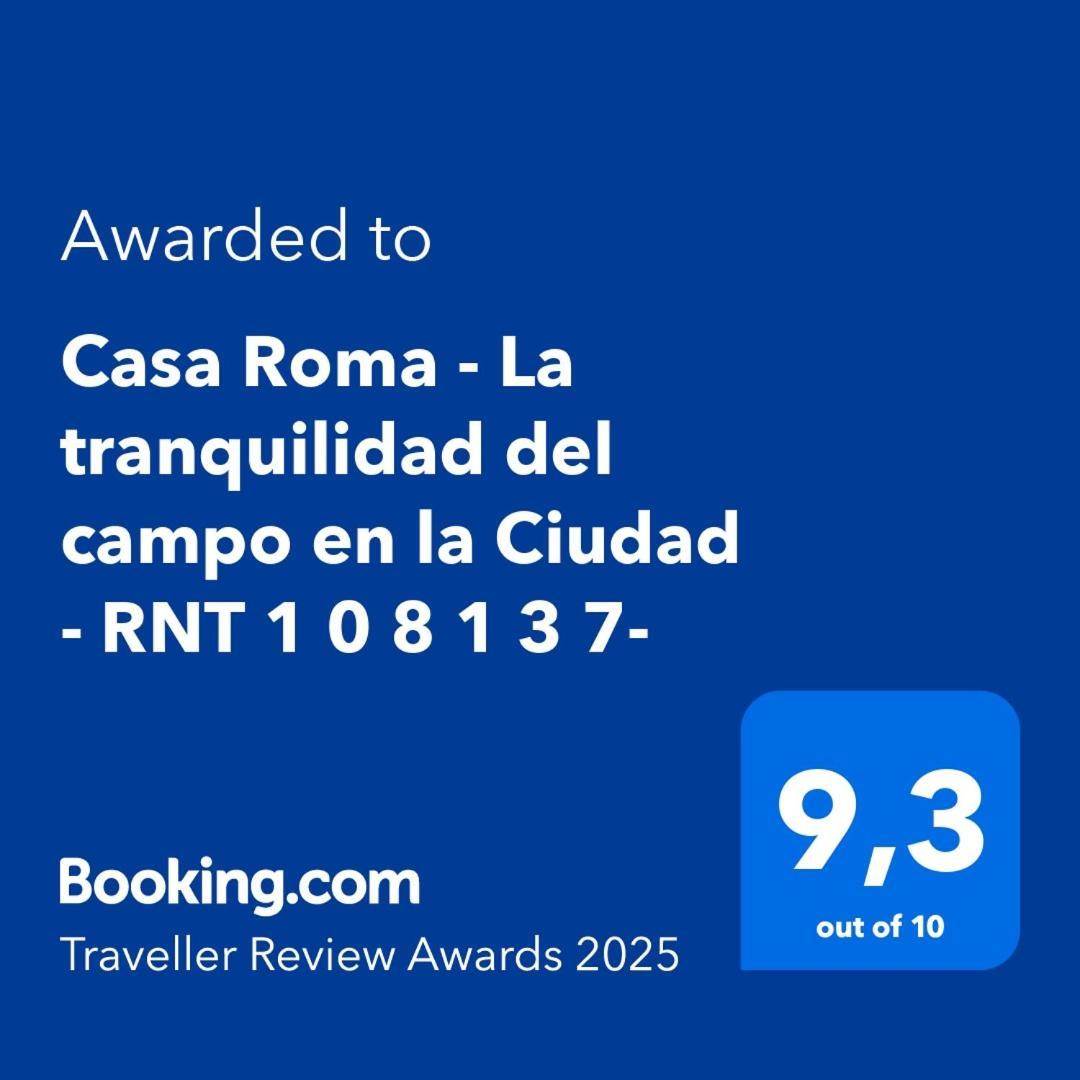 Casa Roma - La Tranquilidad Del Campo En La Ciudad - Rnt 1 0 8 1 3 7- Villa Саленто Екстериор снимка